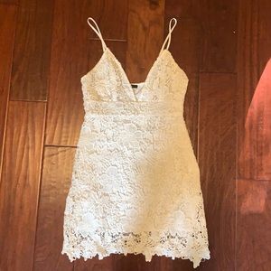 Forever 21 White Cocktail Dress